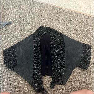 Women’s black cardigan sweaters. Dots brand. Size small